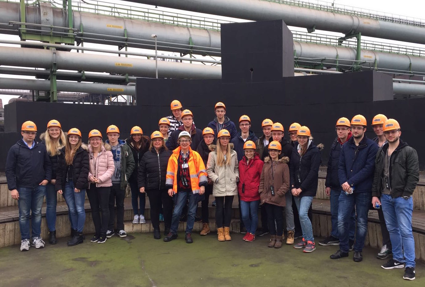 Die GY32 zu Besuch an Europas größtem Stahlstandort: ThyssenKrupp Steel in Duisburg 