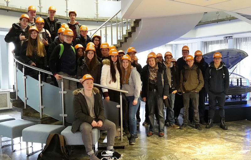 Zu Besuch bei ThyssenKrupp Steel in Duisburg