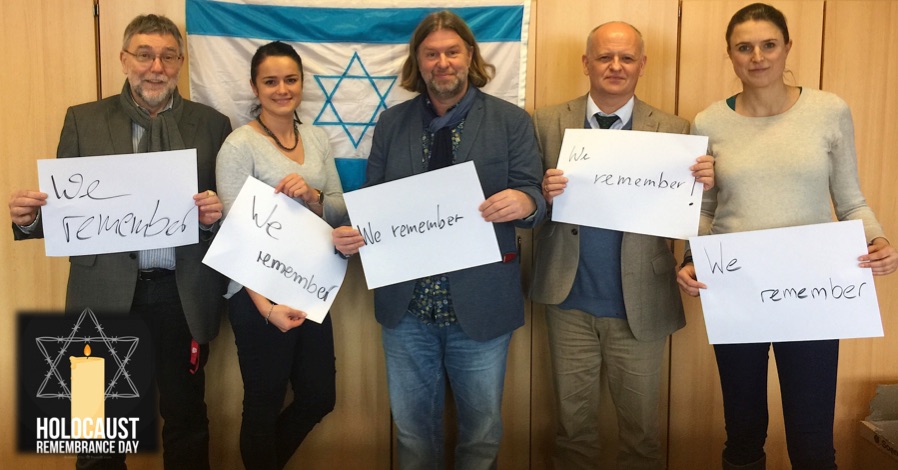 Gemeinsam Gedenken - יום הזיכרון בינלאומי לשואה