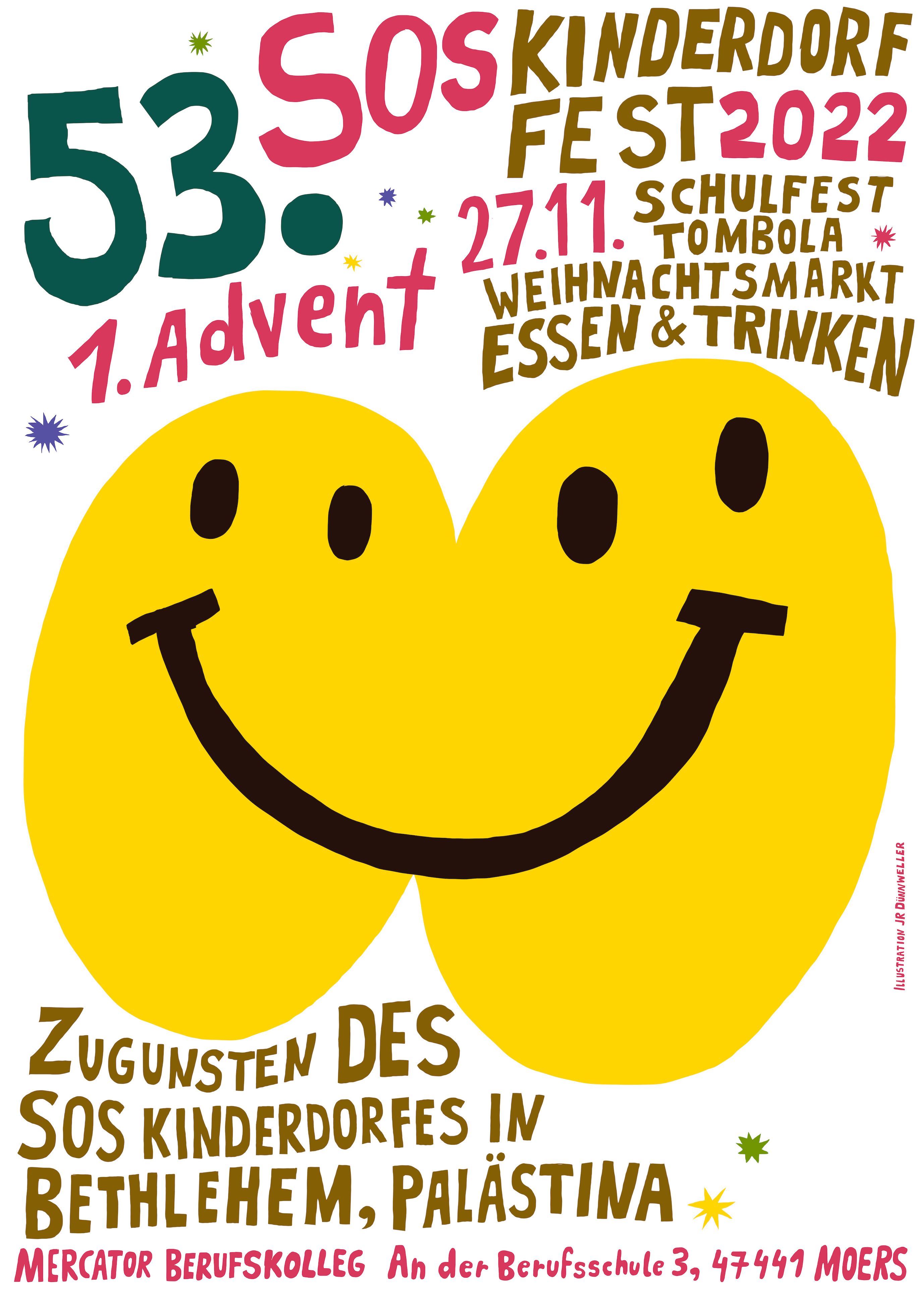 Save the date:  SOS-Fest am 1. Adventsonntag 2022