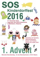 47. SOS Kinderdorffest - 1. Adventssonntag 27.11.2016