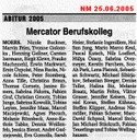 Abitur 2005 Moerser Berufskolleg