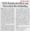SOS Kinderdorffest am Mercator Berufskolleg